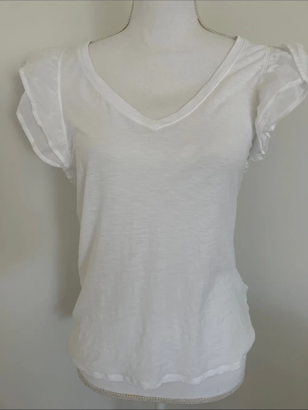 Nation LTD Rylan contrast Ruffle Top - Picture 3 of 6